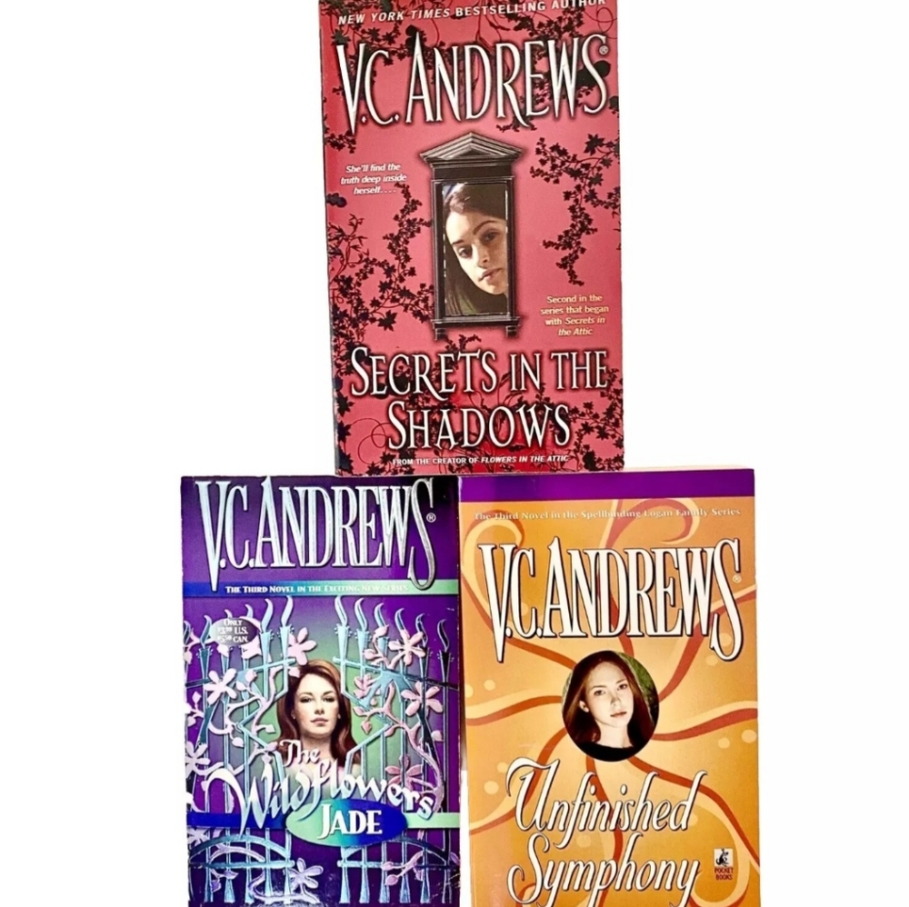 3 Vintage VC Andrews Books Two 1st Editions 1 Keyhole Cover